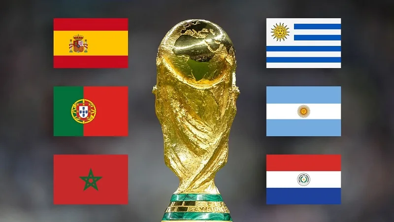 world cup 2030 dien ra o dau